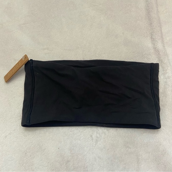 New! Skims Black Fits Everybody Bandeau Bra Onyx black nwt 28674 - Picture 6 of 8